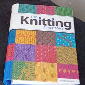 The Knitting Directory" Alson Jenkins .  New . Clear large scale diagrams and Easy-To-Follow Steps . Best Seller . Gift .