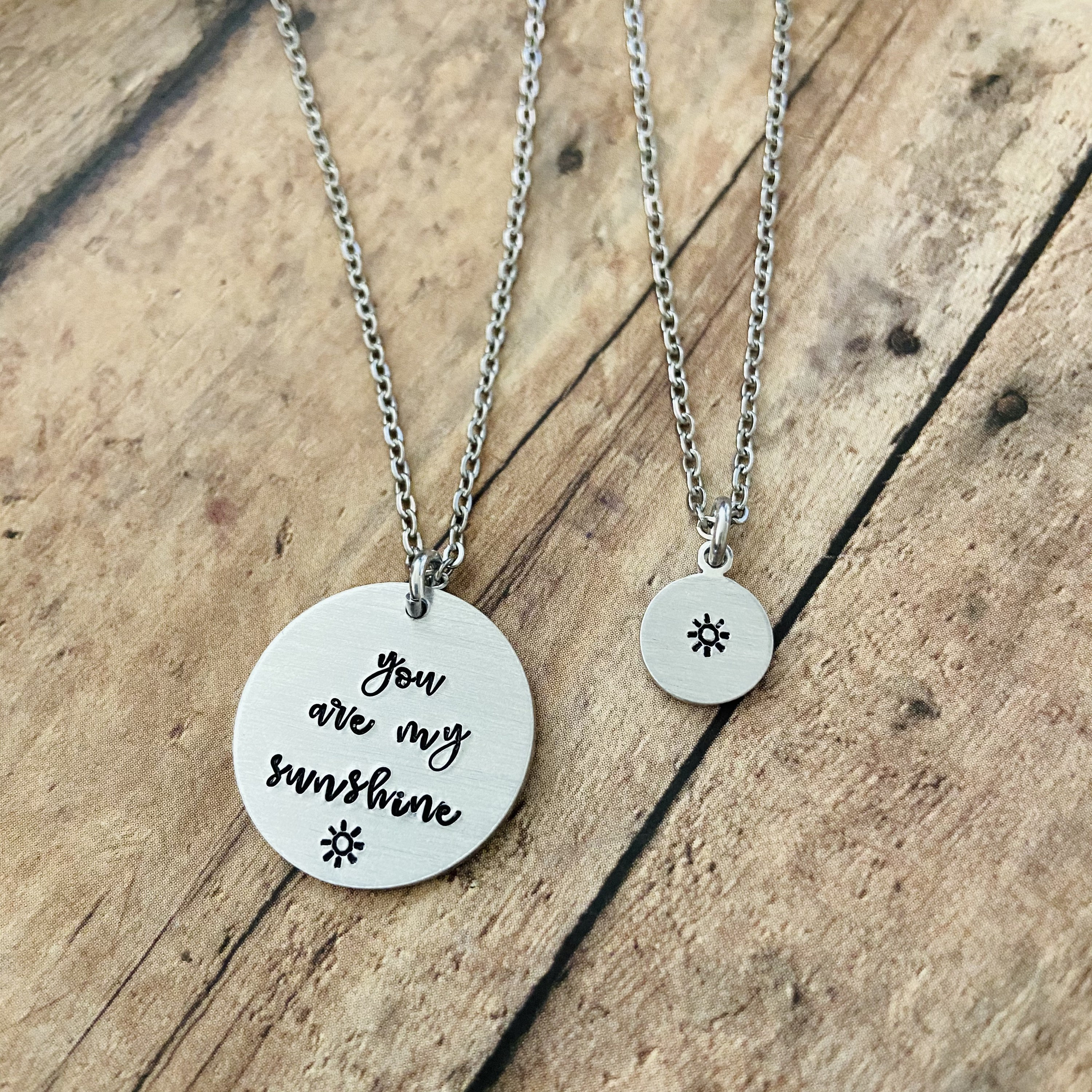 Mother Daughter Necklace Set You Are My 