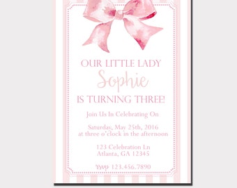pink invitations etsy