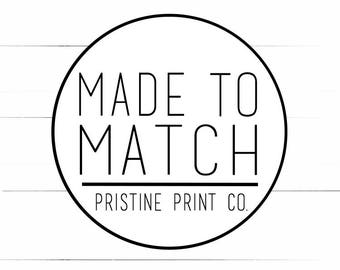 Made To Match | Thank You Cards | Birthday Banner | Food Labels | Party Prints | Bottle Wrappers | Cupcake Toppers | Birthday Chalkboards