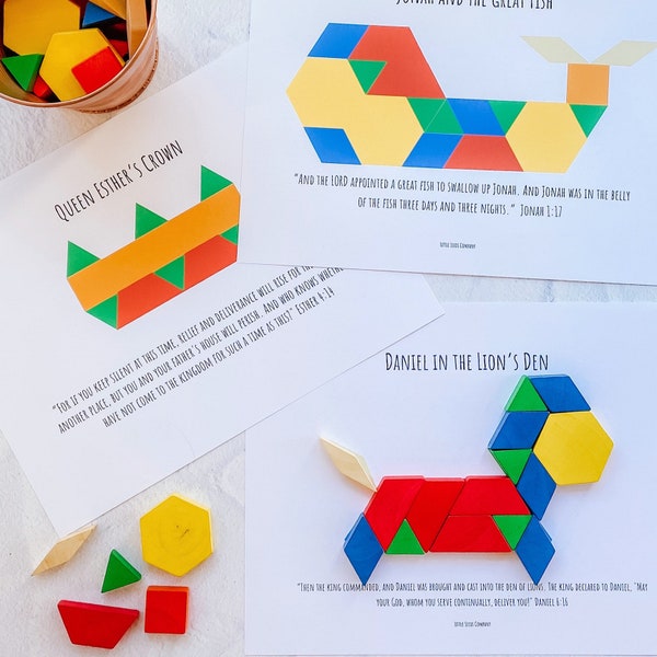 Pattern Blocks - Etsy