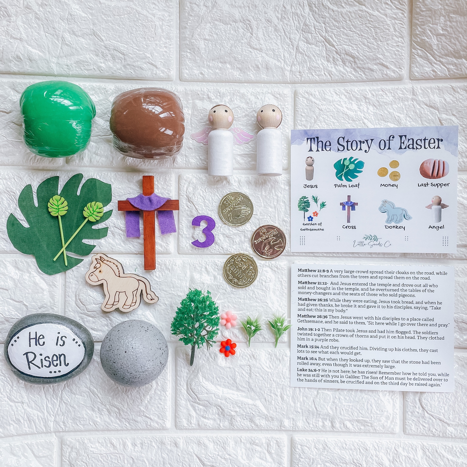 Easter Story Playdough Kit