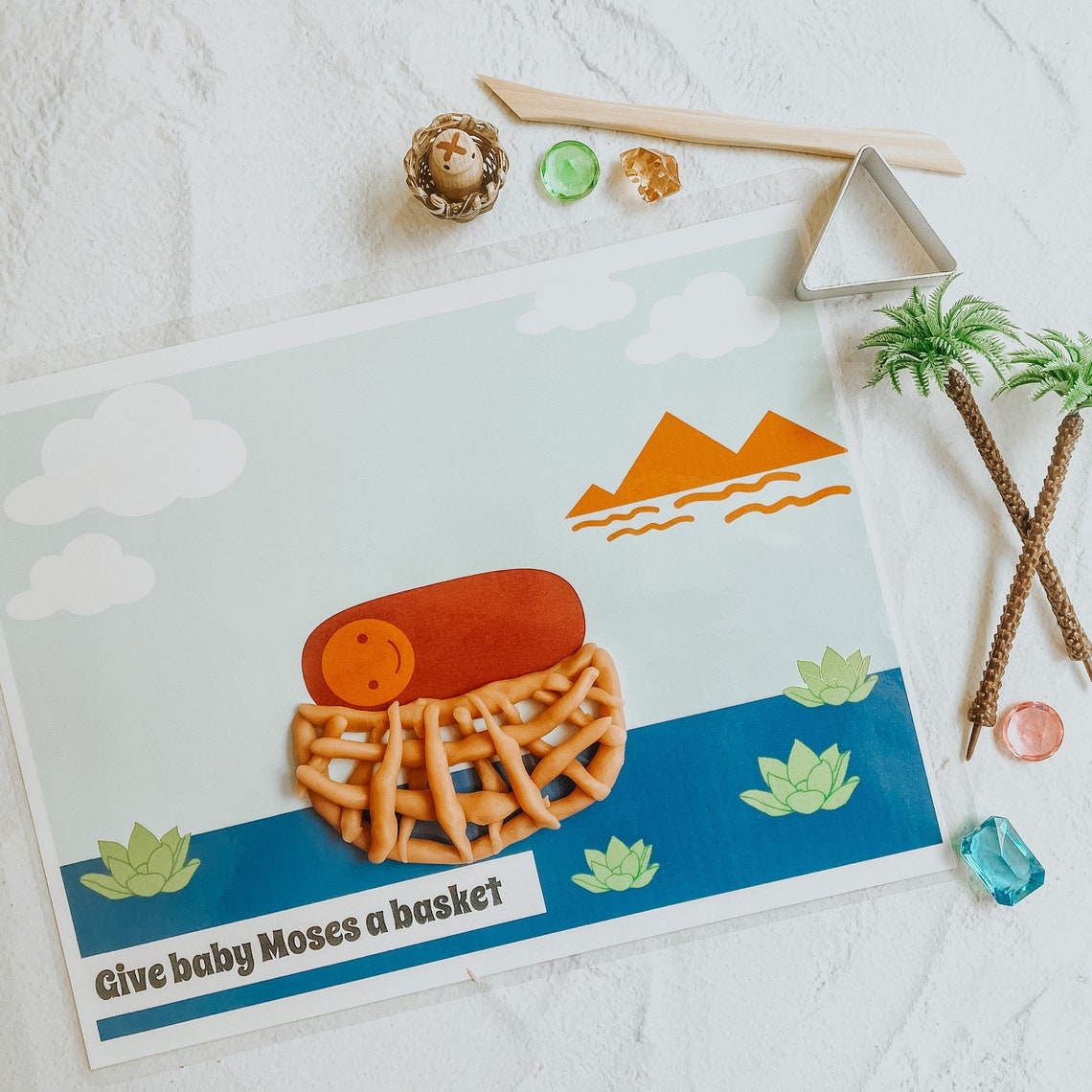 PlaydohMats Bible Themed homemade Playdoh Playdough Mats Etsy