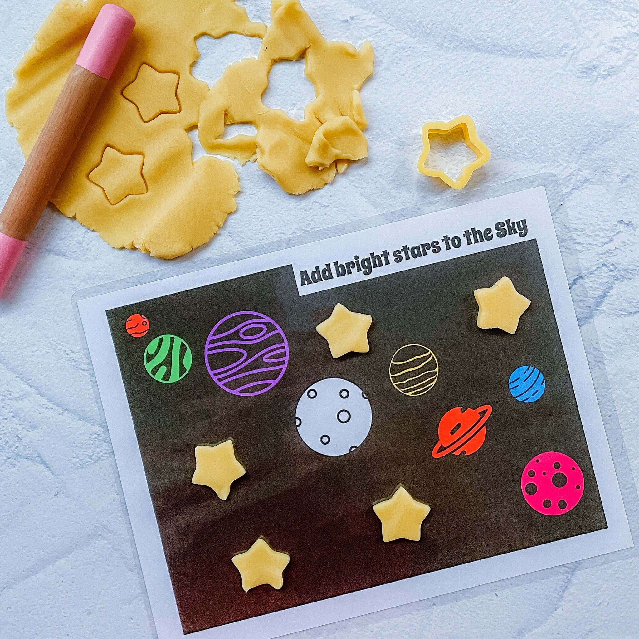 Bible Story Playdohmats Printable Playdoh Sheet Scripture Etsy