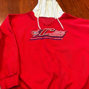 Upcycled Montreal Canadiens Hoodie (XL)