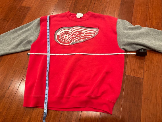 Upcycled Detroit Red Wings Crewneck (Large) - image 2