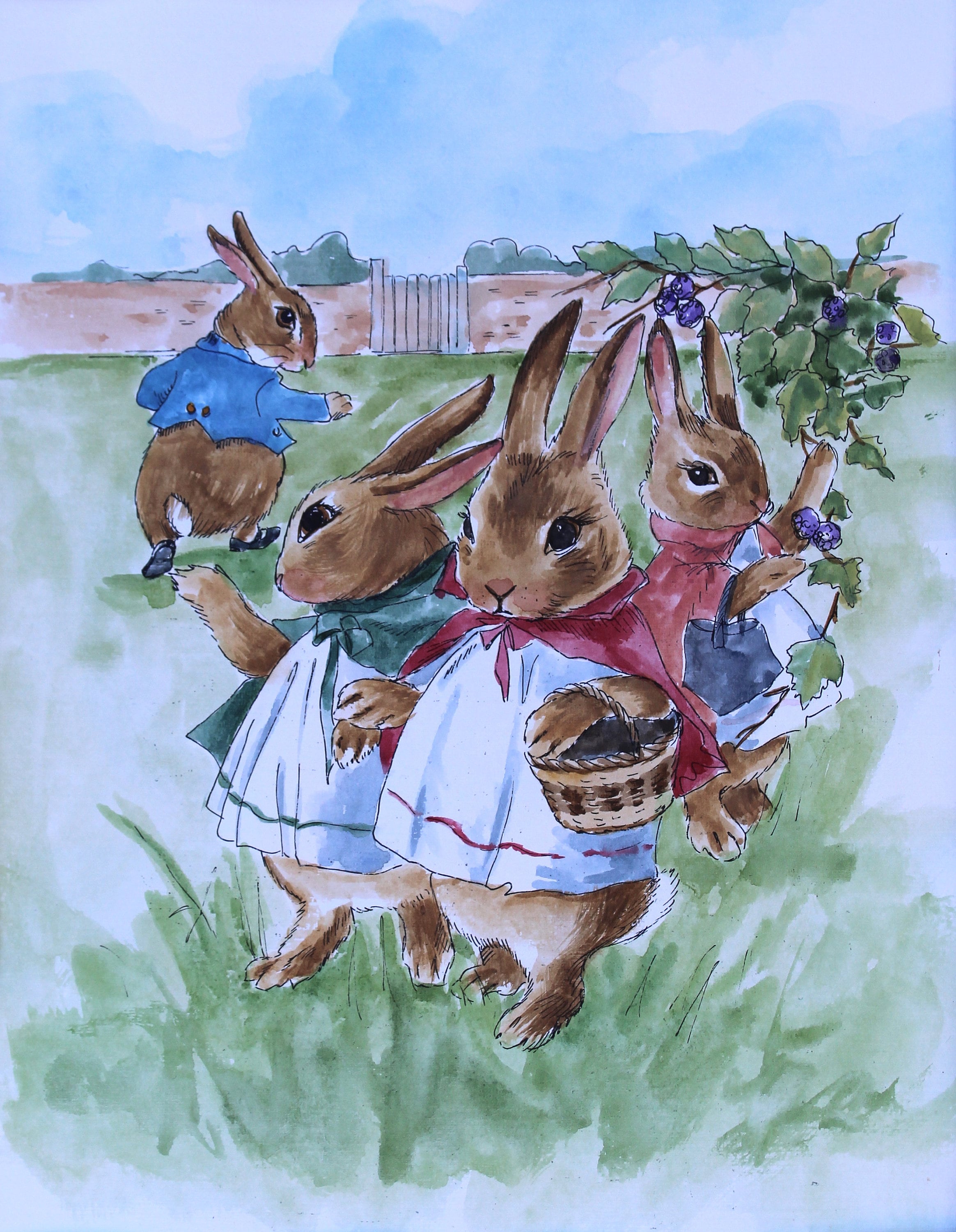 Flopsy Mopsy and Cottontail Etsy