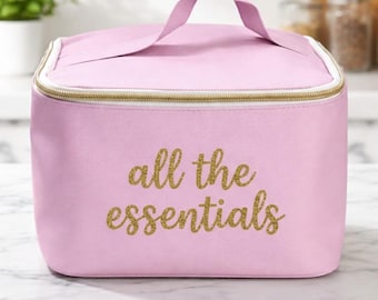 Personalized Journal Storage Bag | Pencil Case, Sticker Organizer & Makeup Bag | Custom Vinyl Options!