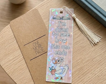 dying to see how this one ends| bookmark