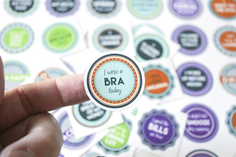 Adulting Reward Stickers for Grown Ups Etsy