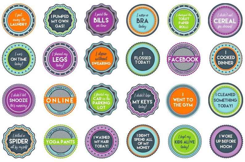Adulting Reward Stickers for Grown Ups - Etsy