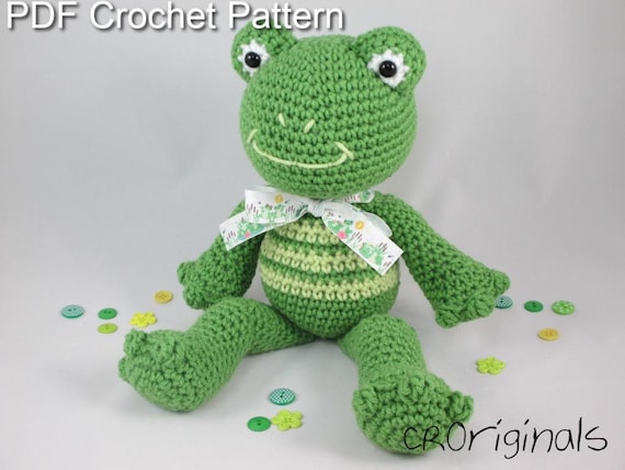 stuffed frog pattern