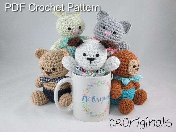 etsy crochet stuffed animals
