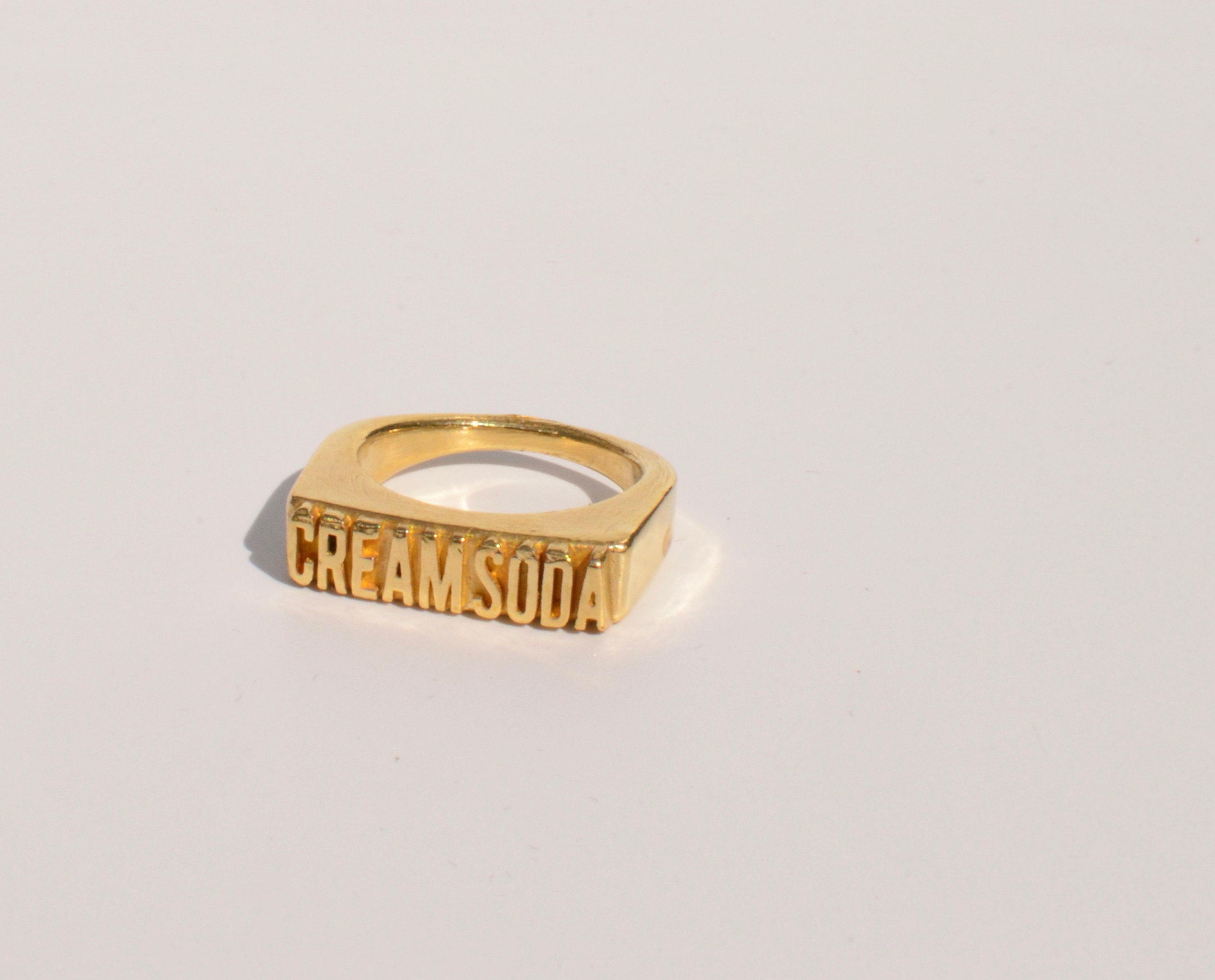 CREAM SODA Ring - Etsy