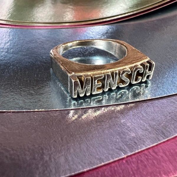 MENSCH ring