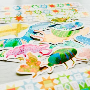 Bug stickers