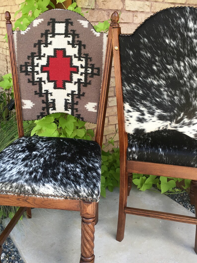 Navajo Chairs Cowhide SOLD Etsy