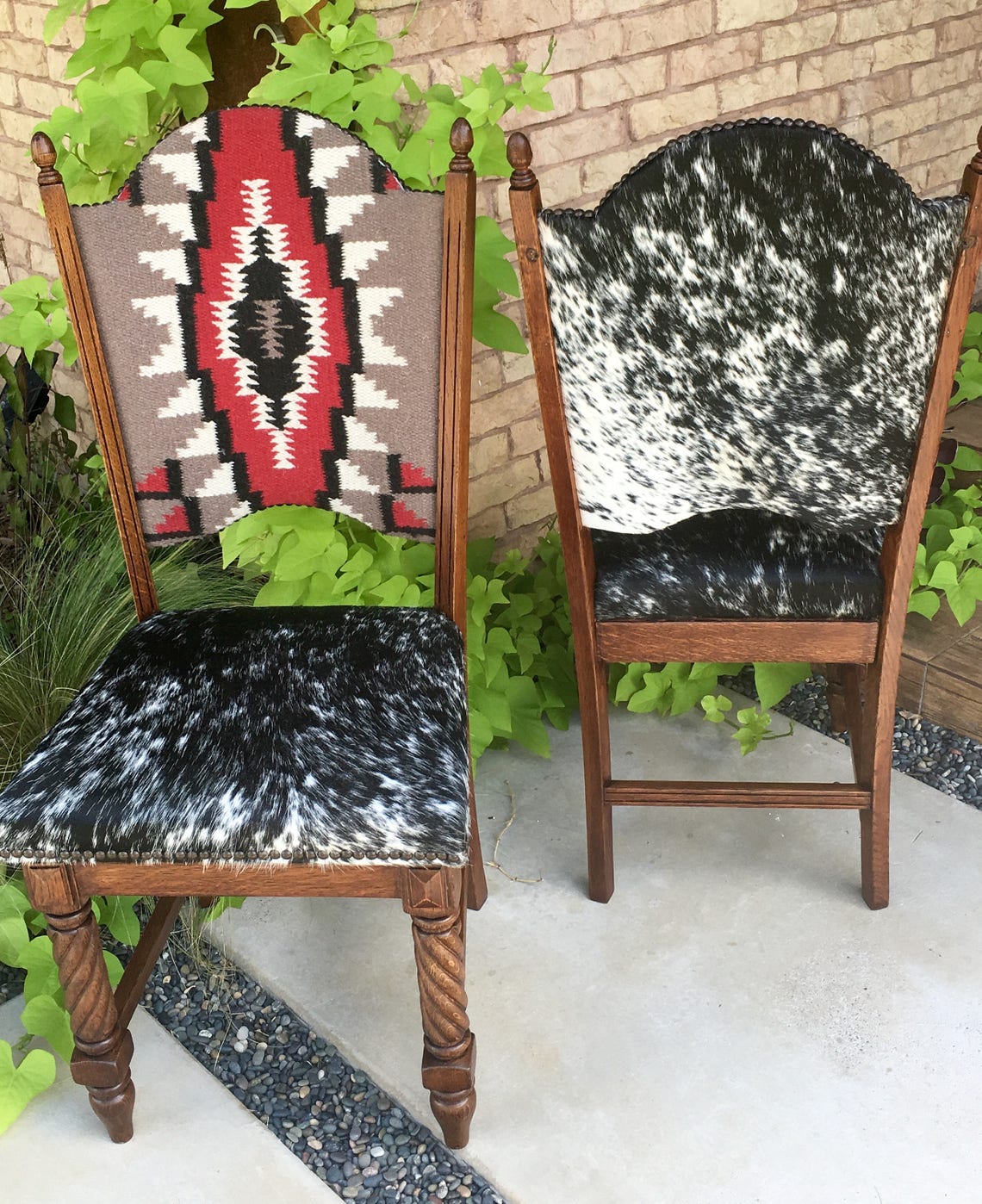 Navajo Chairs Cowhide SOLD Etsy