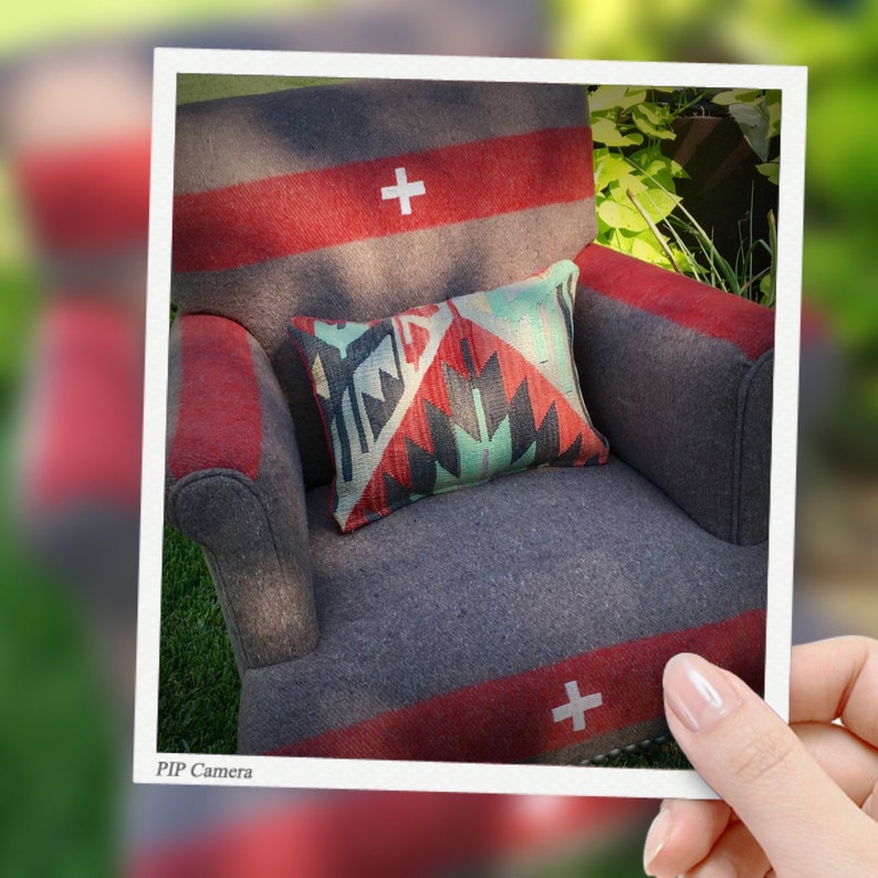 Swiss Army Wool War Blanket Chair Design Etsy