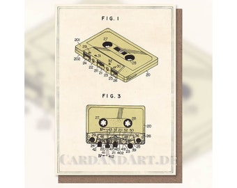 Compakt Casette - Klappkarte