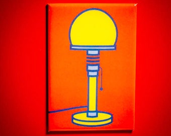 Wagenfeldt: Bauhaus-Lampe - Magnet