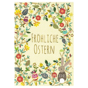Fröhliche Ostern - Doppelkarte