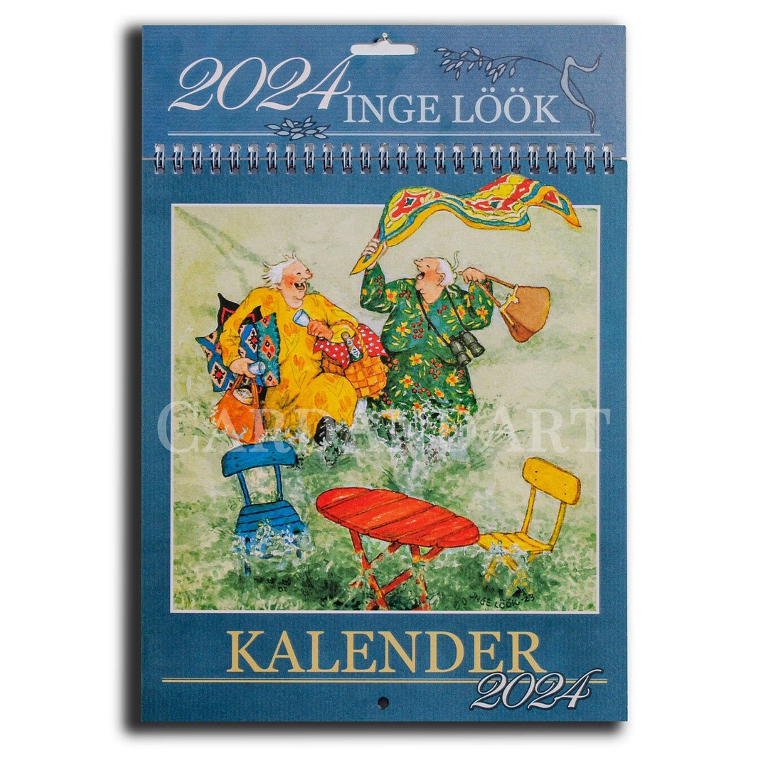 Inge Löök Kalender 2024 25 % Rabatt - Etsy