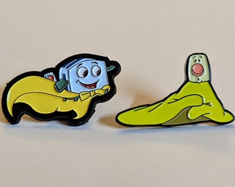 Juego de pins de tostadora valiente