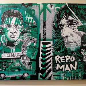 Repo Man Printed Canvas