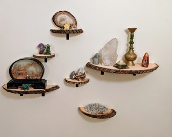 Nature Spirit Shelves