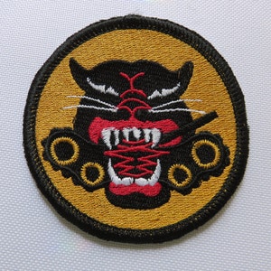 Tank, Military, WWII Tank Destroyer, iron on patch, ARMY, replica, full embroidery, military, Patch,
