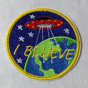 Aliens, I Believe, Area 51, Space ship, Patch, Trekkies, Martians, space