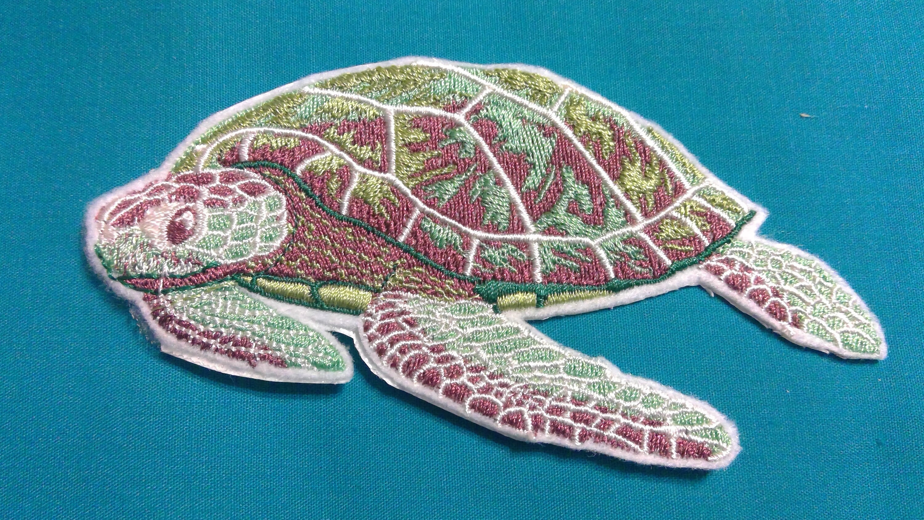 Sea Turtle Patch, Turtle, Ocean, Patches for Jackets, Beach, Tropical ...