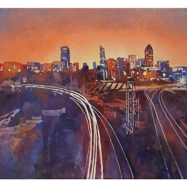Raleigh Nc Artwork Etsy