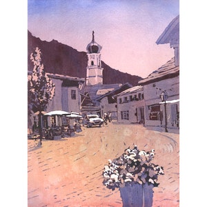 Trending now Garmisch Germany travel landscape art for house