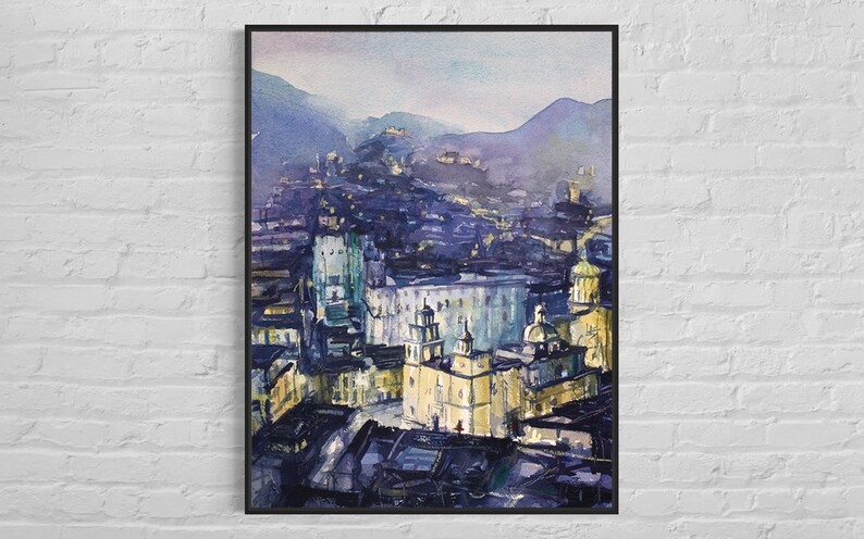 Guanajuato skyline housewarming gift Mexico