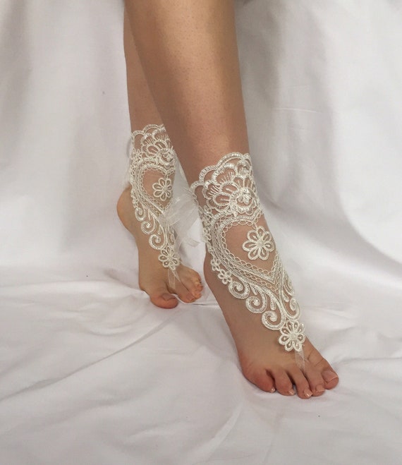 bridal barefoot sandals