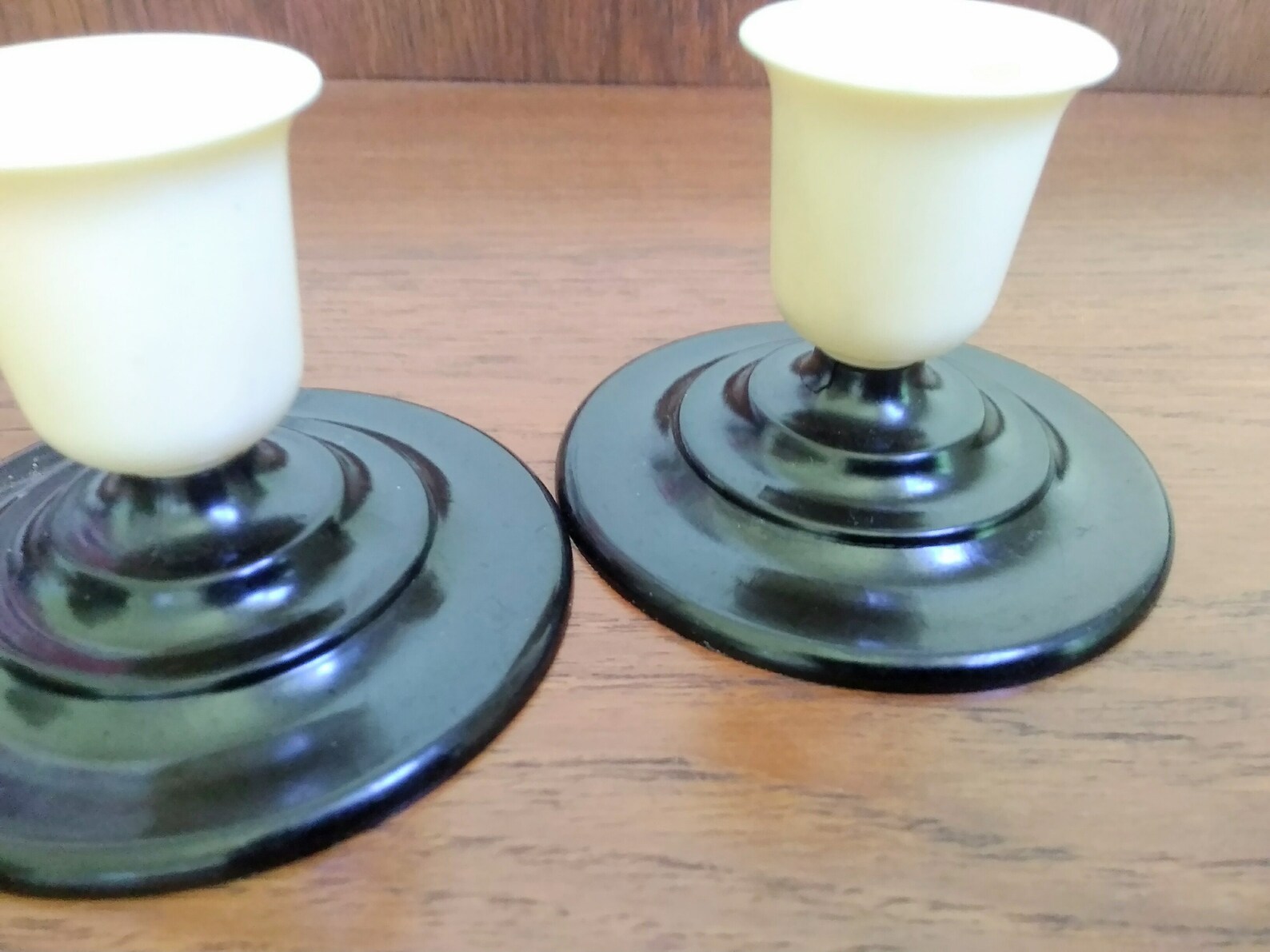 Bakelite Candle holder made in USA Etsy