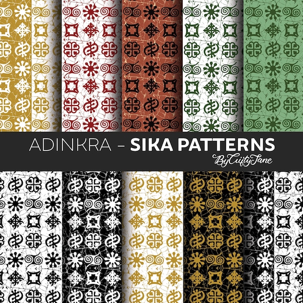 ADINKRA pattern - Instant Download