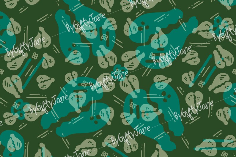 Cowries Batik Pattern