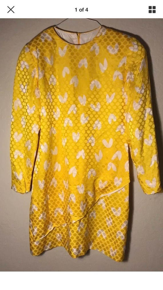 yellow dress size 8