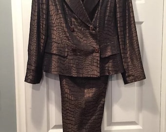 Alberto Makali Pant Suit size 6 Made in the Us