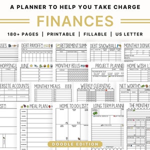 Financial Printable Planner