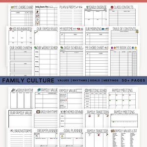 Complete Life Binder: Home Management Planners Printable and Fillable image 6