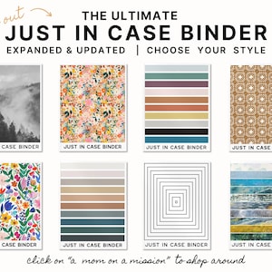 The Original Just In Case Binder | "What If" Emergency & Legacy Planner | Printable | Important Documents Organizer | End of Life Planning image 9