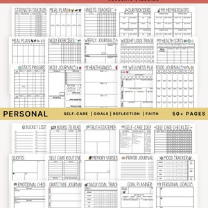 Complete Life Binder: Home Management Planners Printable and Fillable image 7