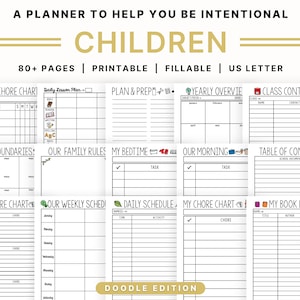 Children Printable Planner