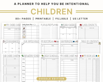 Children Printable Planner