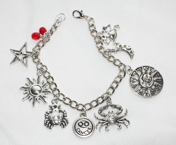 cancer zodiac bracelet