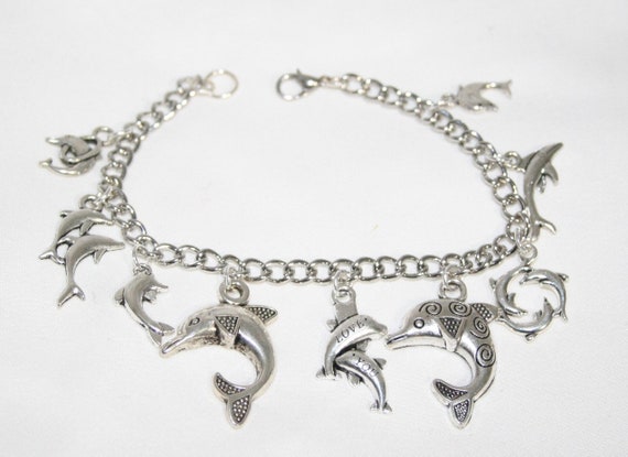 Rose Gold Dolphin Pod Bracelet | Citrus Reef